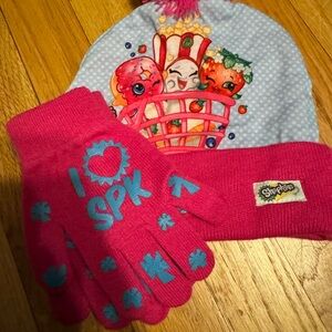 Shopkins Pink and Blue Hat with Fun Design (Add any other item for “FREE”